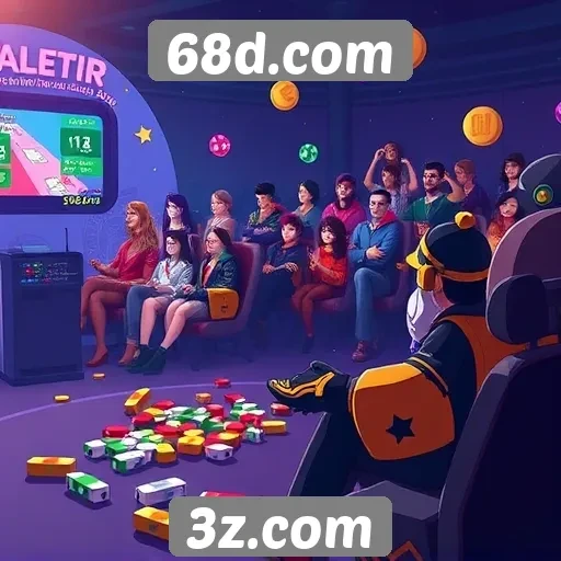Jogos populares no 68d.com atraem grande público
